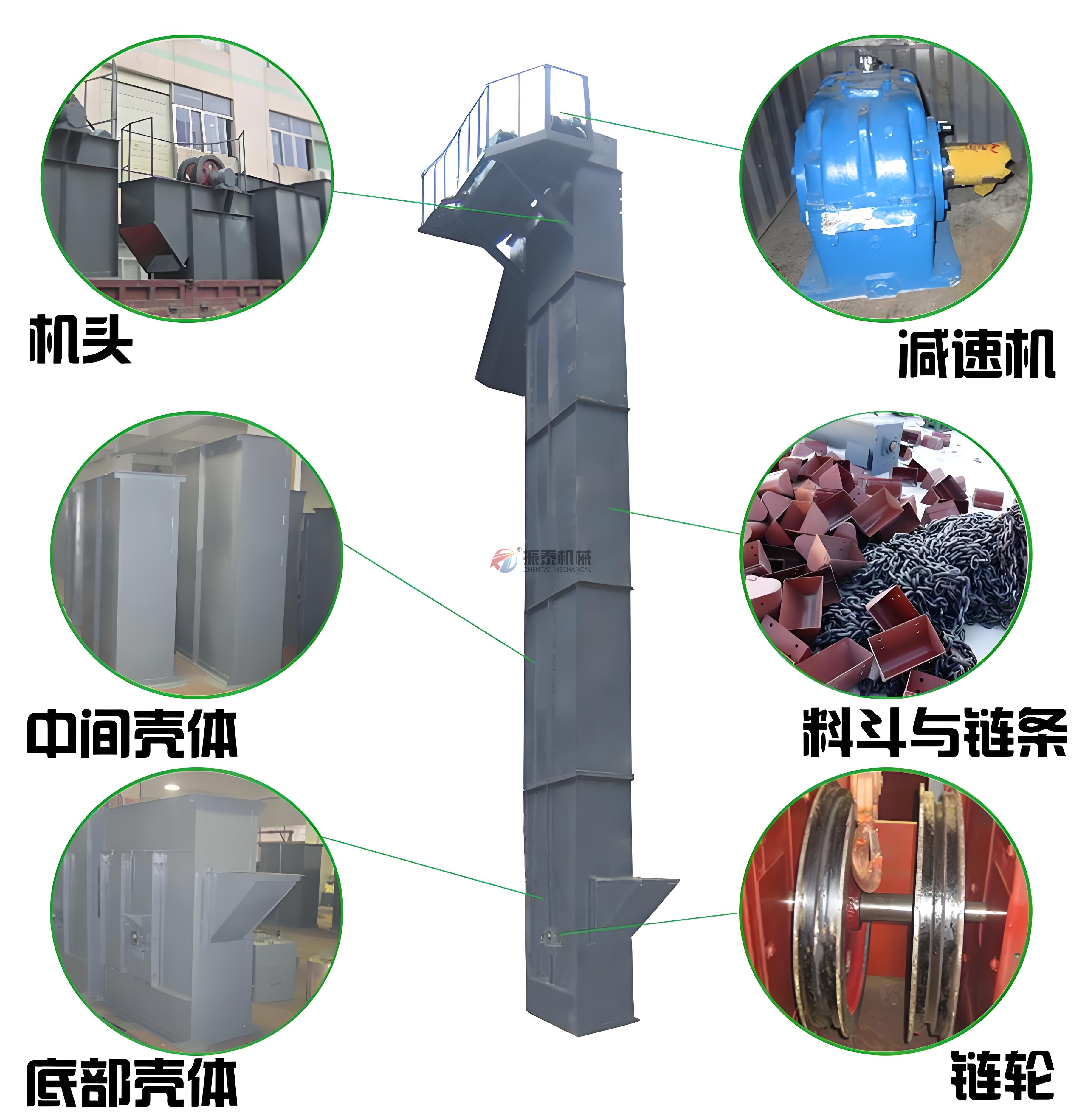 斗式提升機(jī)結(jié)構(gòu) 斗式提升機(jī)結(jié)構(gòu)